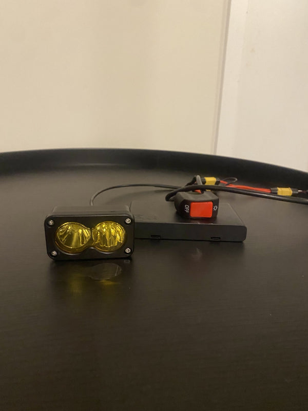 Battery powered Baja light